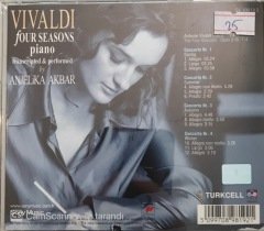 Vivaldi Four Seasons Anjelika Akbar Piano CD