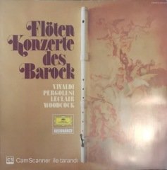 Flöten Konzerte Des Barock Vivaldi Pergolesi Leclair Voodcock LP