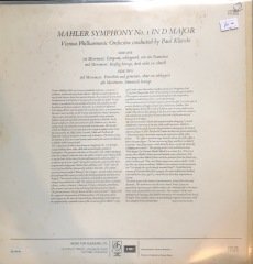 Mahler Symphonie No. 1 LP