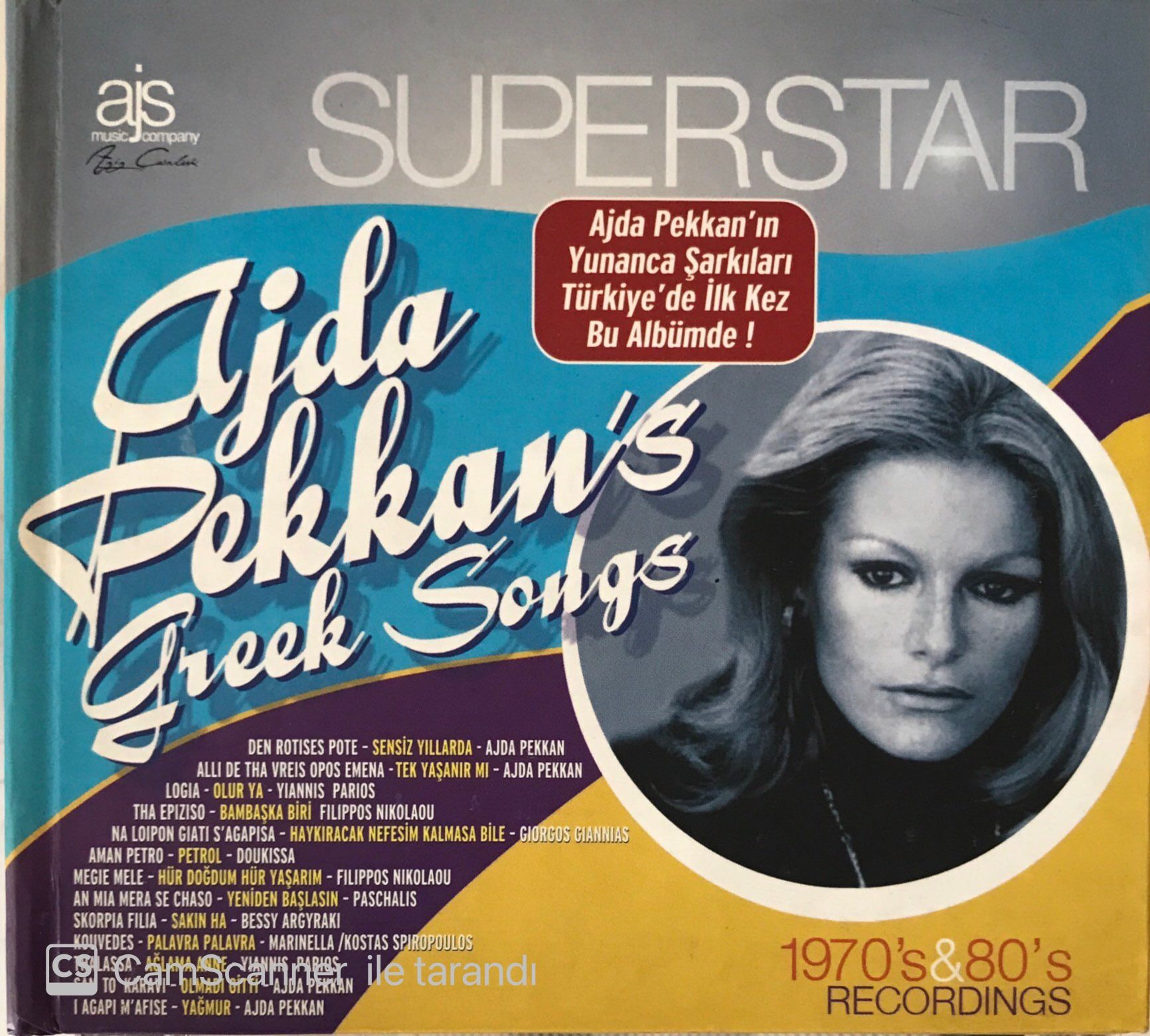 Ajda Pekkan's Greek Songs CD