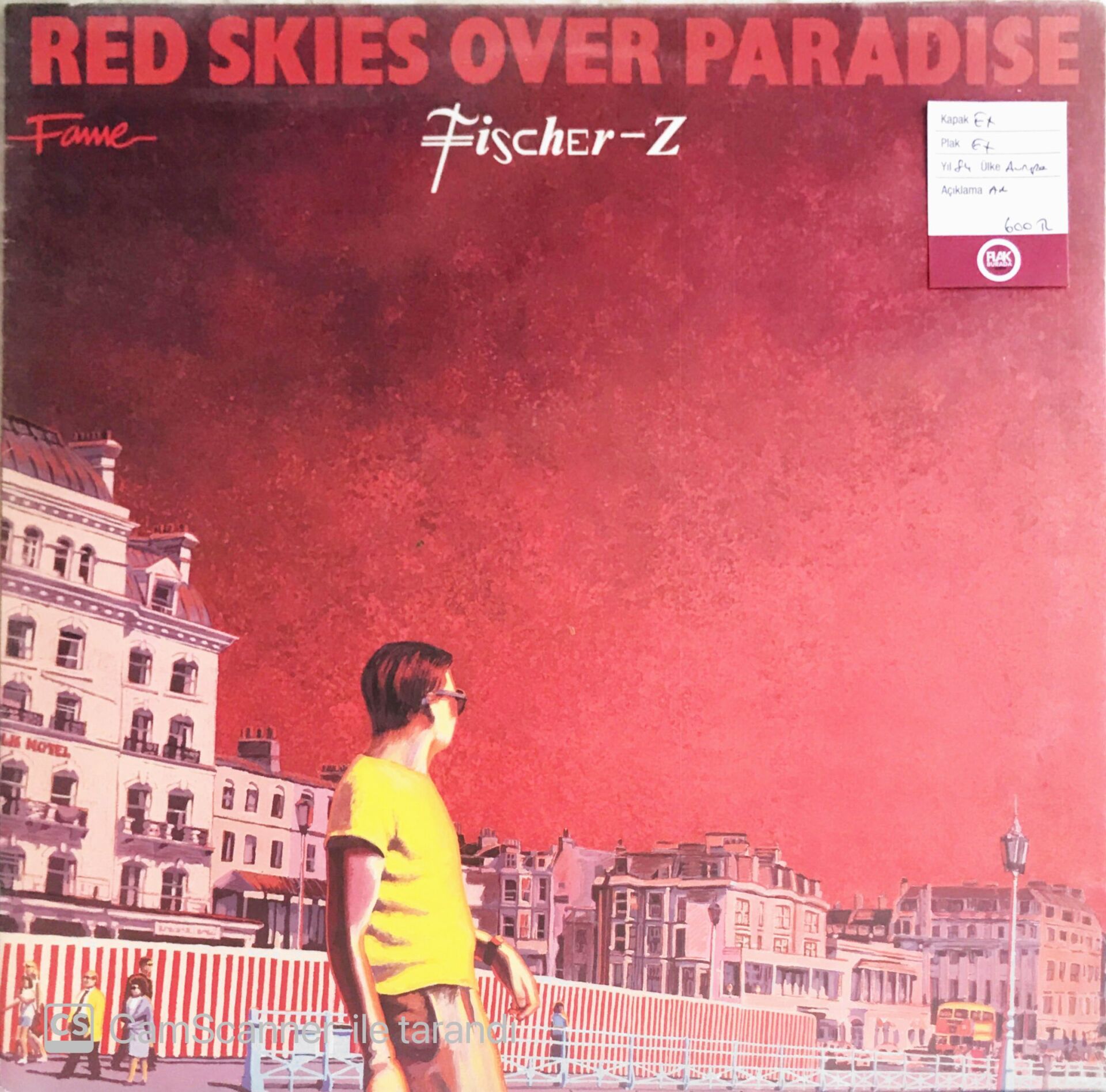 Fischer-Z - Red Skies Over Paradise - LP