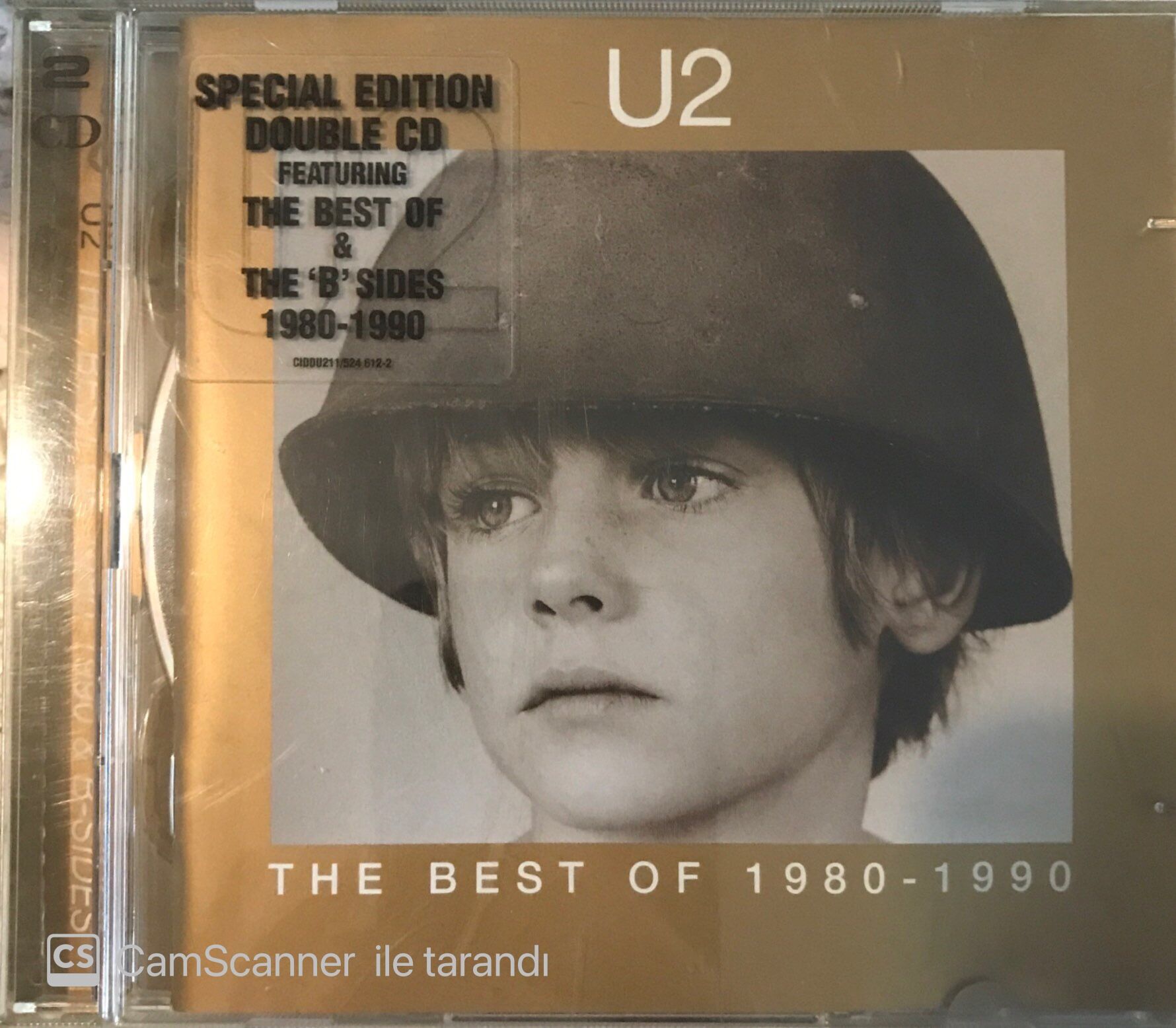 U2 The Best Of 1980- 1990 CD