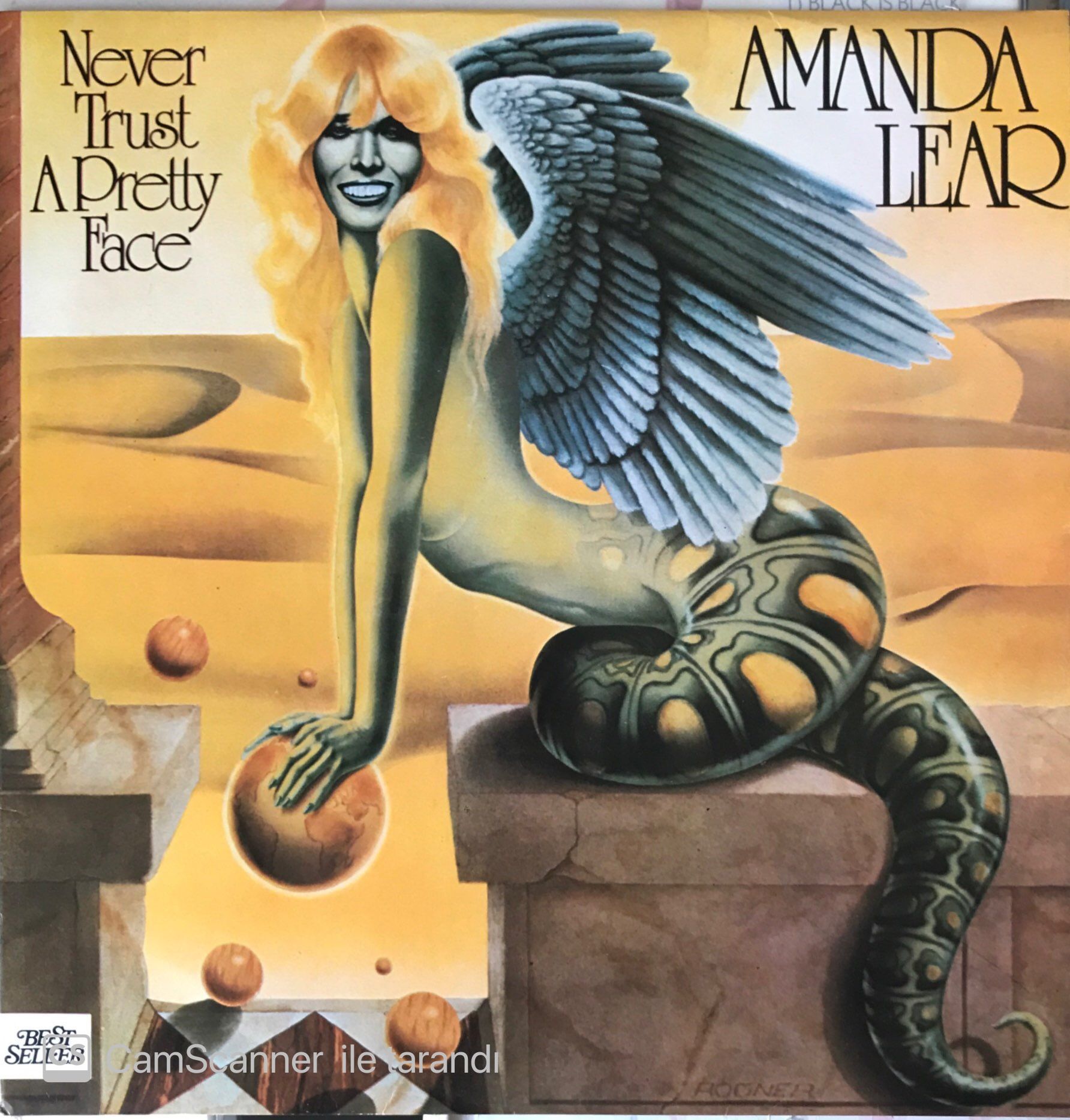 Amanda Lear Never Trust A Pretty Face LP