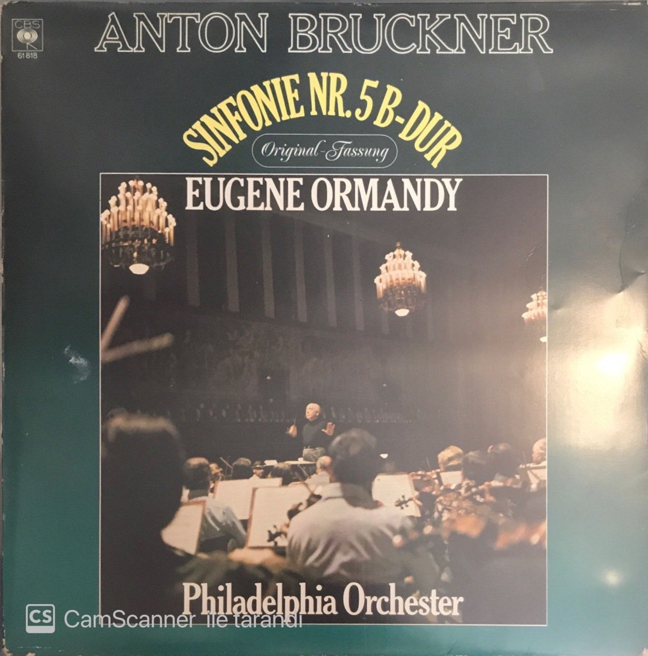 Anton Bruckner Sinfonie Nr.5 B-Dur Eugene Ormandy LP