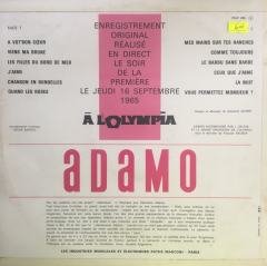 Adamo A L'Olympia  LP