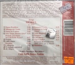 Jorge Morel Guitar Music CD