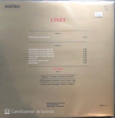Liszt Setrak Sonate En Mineur LP