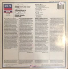 Khachaturian Spartacus Gayaneh Prokofiev Romeo & Juliet Khachaturian Maazel LP
