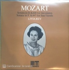 Mozart Sonata in D K448 Sonata In F K497 LP