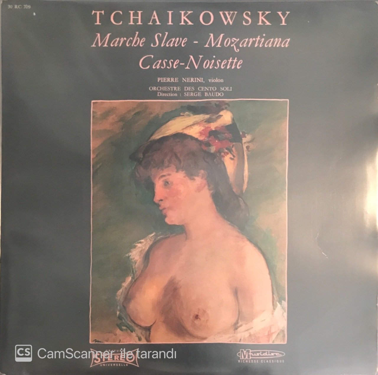 Tchaikowsky Marche Slave - Mozartiana Casse - Noisette LP