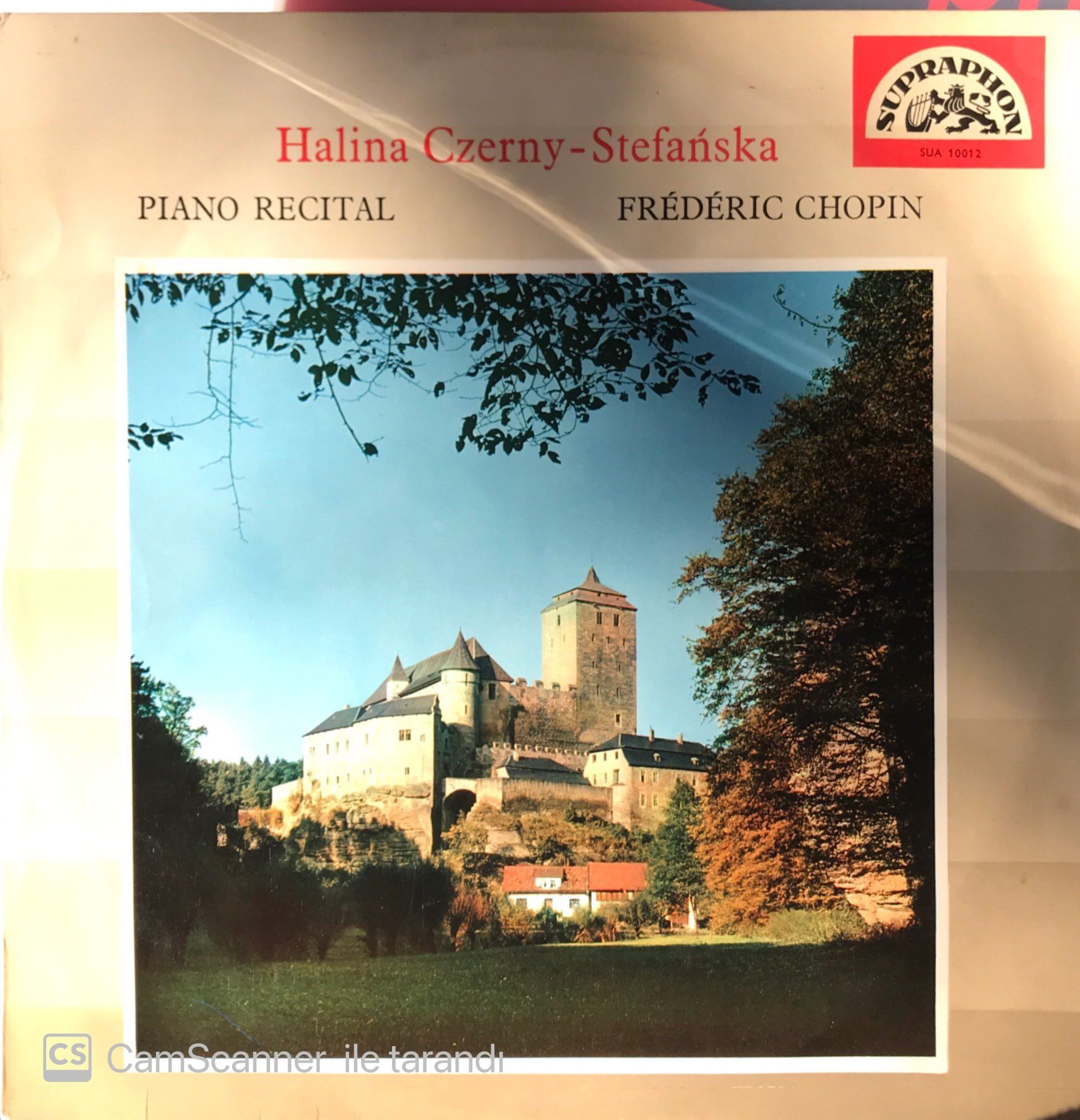 Halina Czerny - Stefanska Piano Recital Frederic Chopin LP