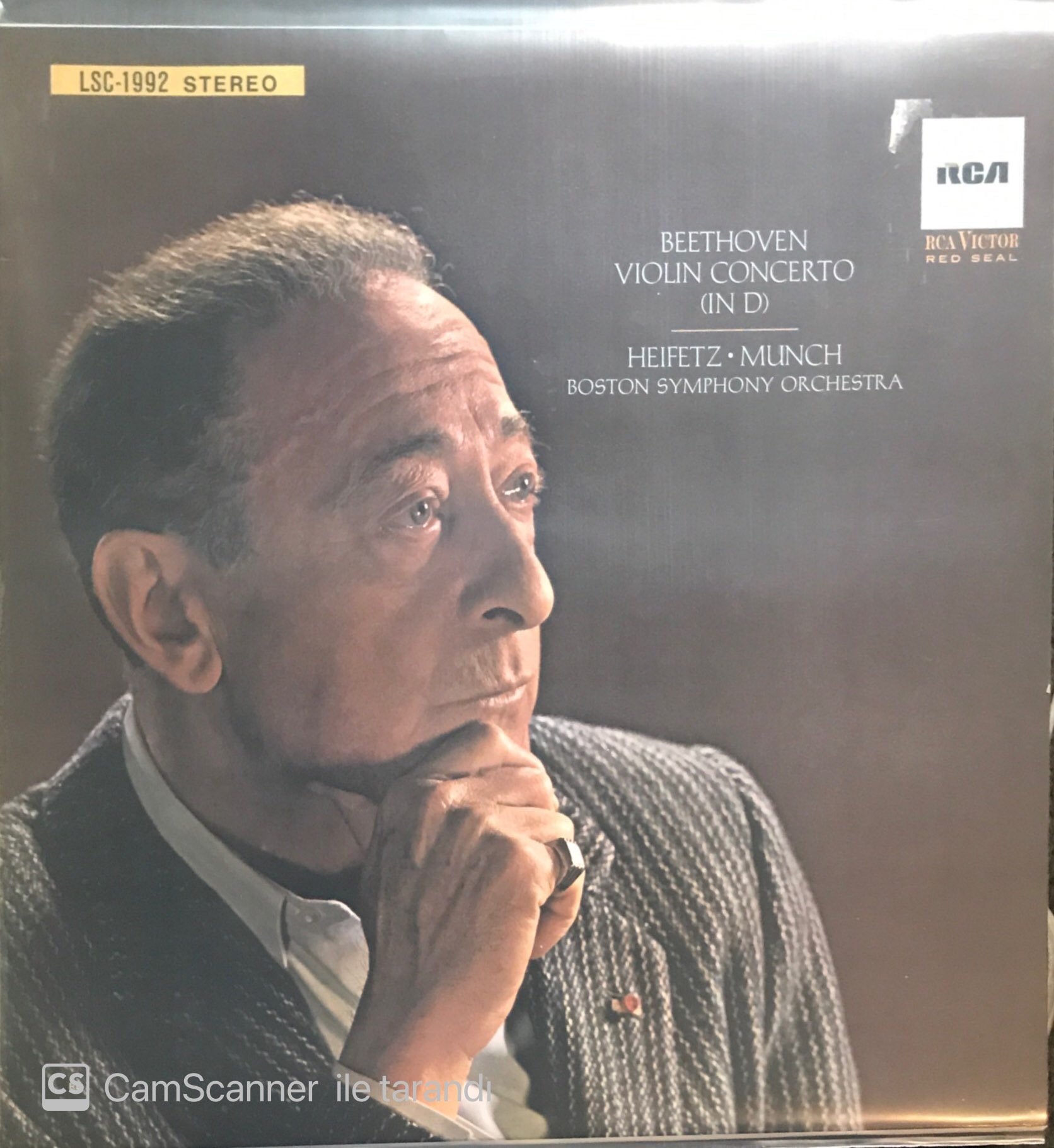 Beethoven Violin Concerto In D LP