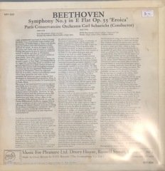 Beethoven Symphony No.3 In E Flat Eroica LP