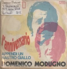 Domenico Modugno L'Anniversairo 45lik