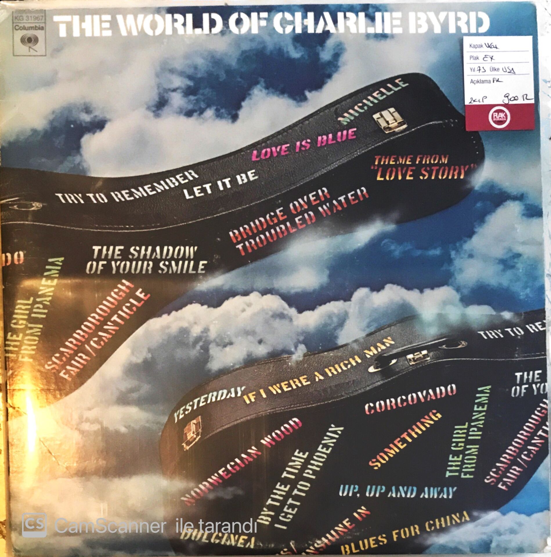 The World of Charlie Byrd (2 LP) LP