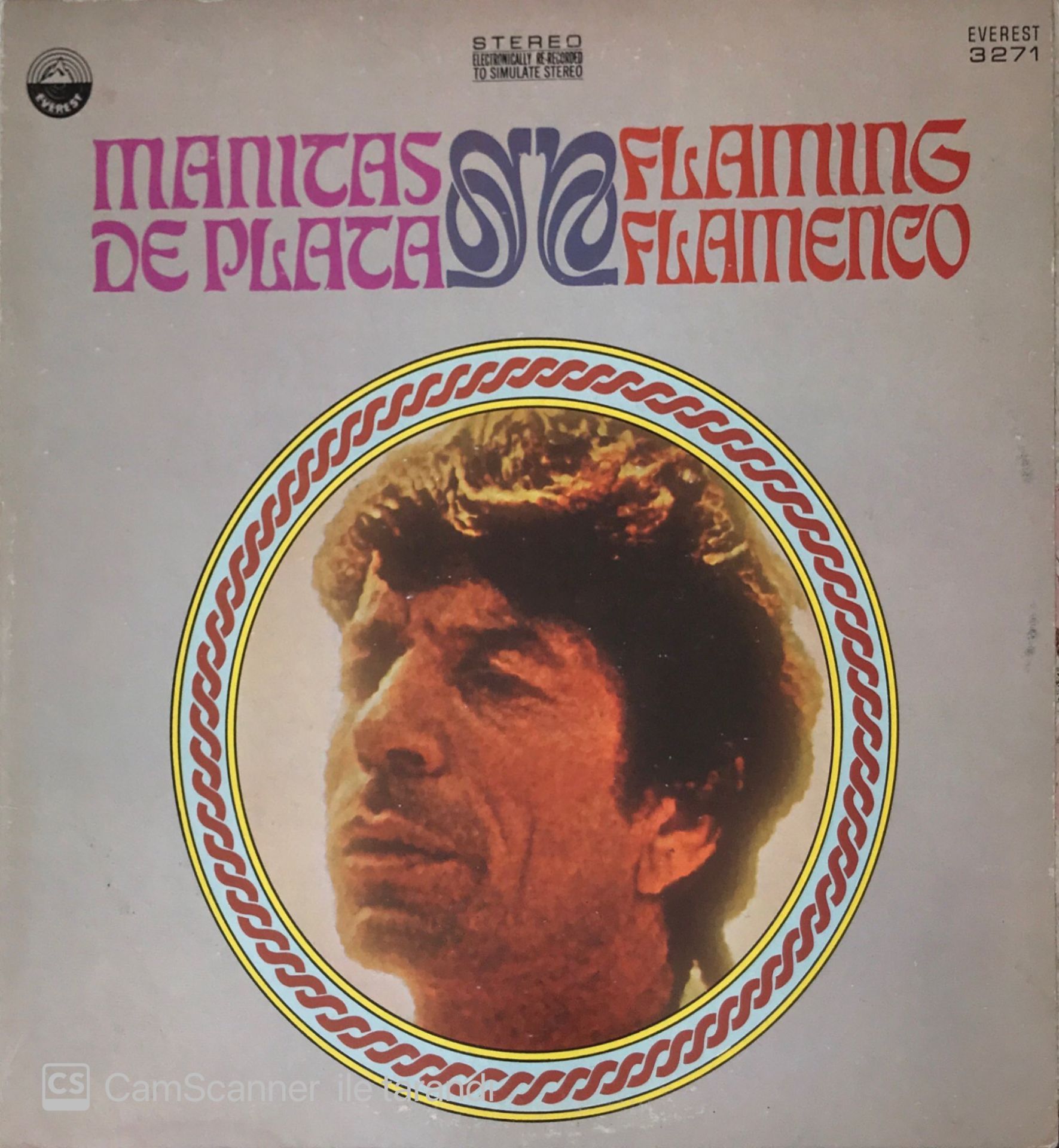 Manitas De Plata - Flaming Flamenco LP