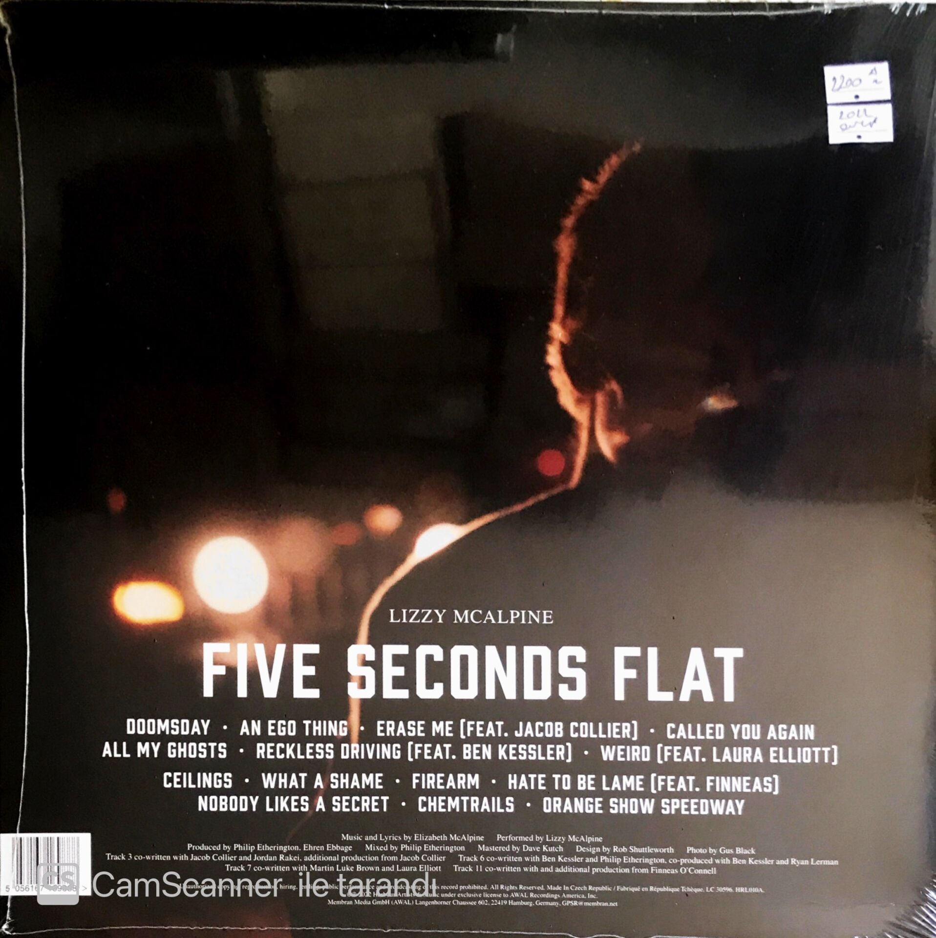 Lizzy Mcalpine - Five Seconds Flat - LP