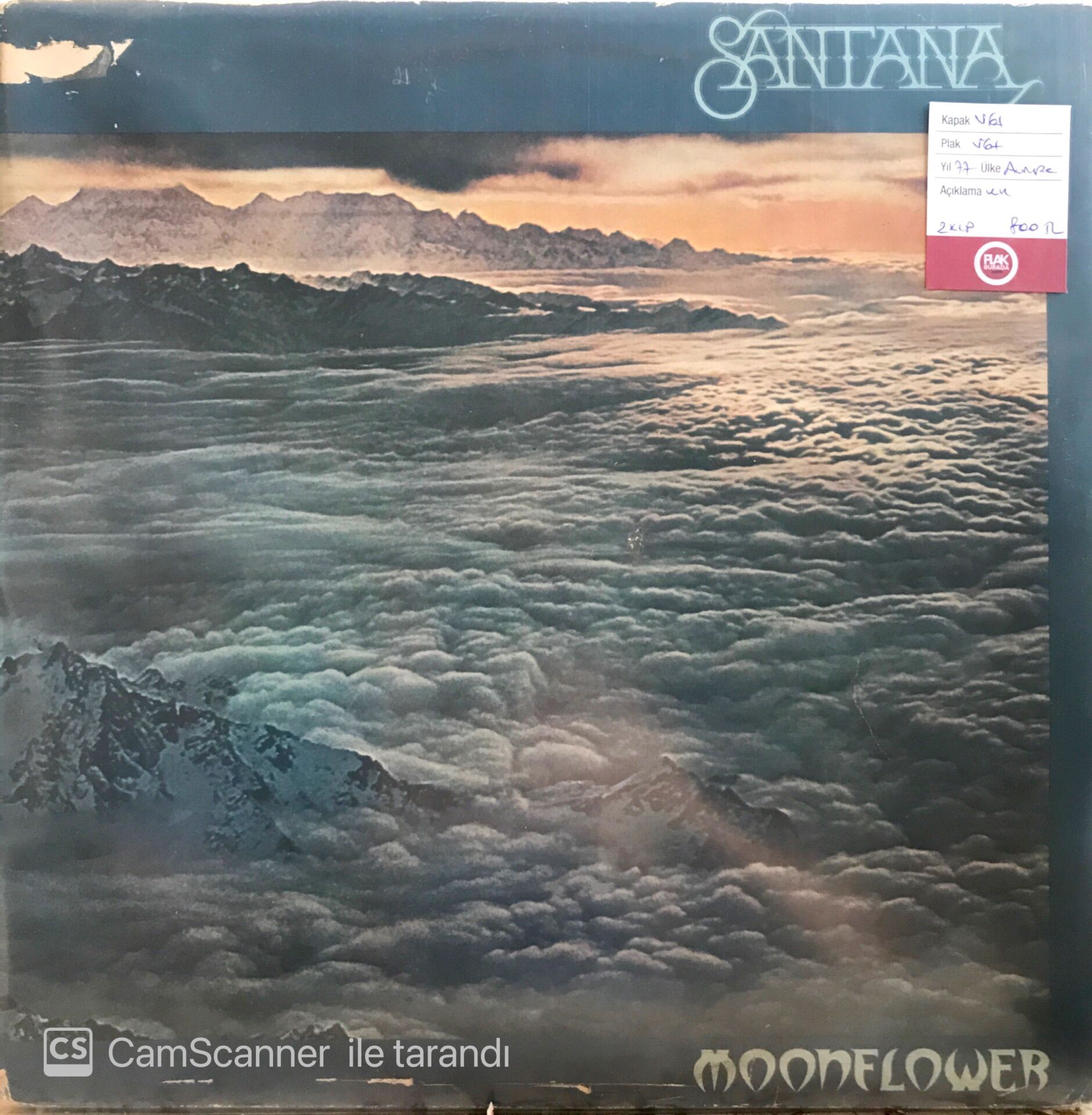 Santana - Moon Flower LP
