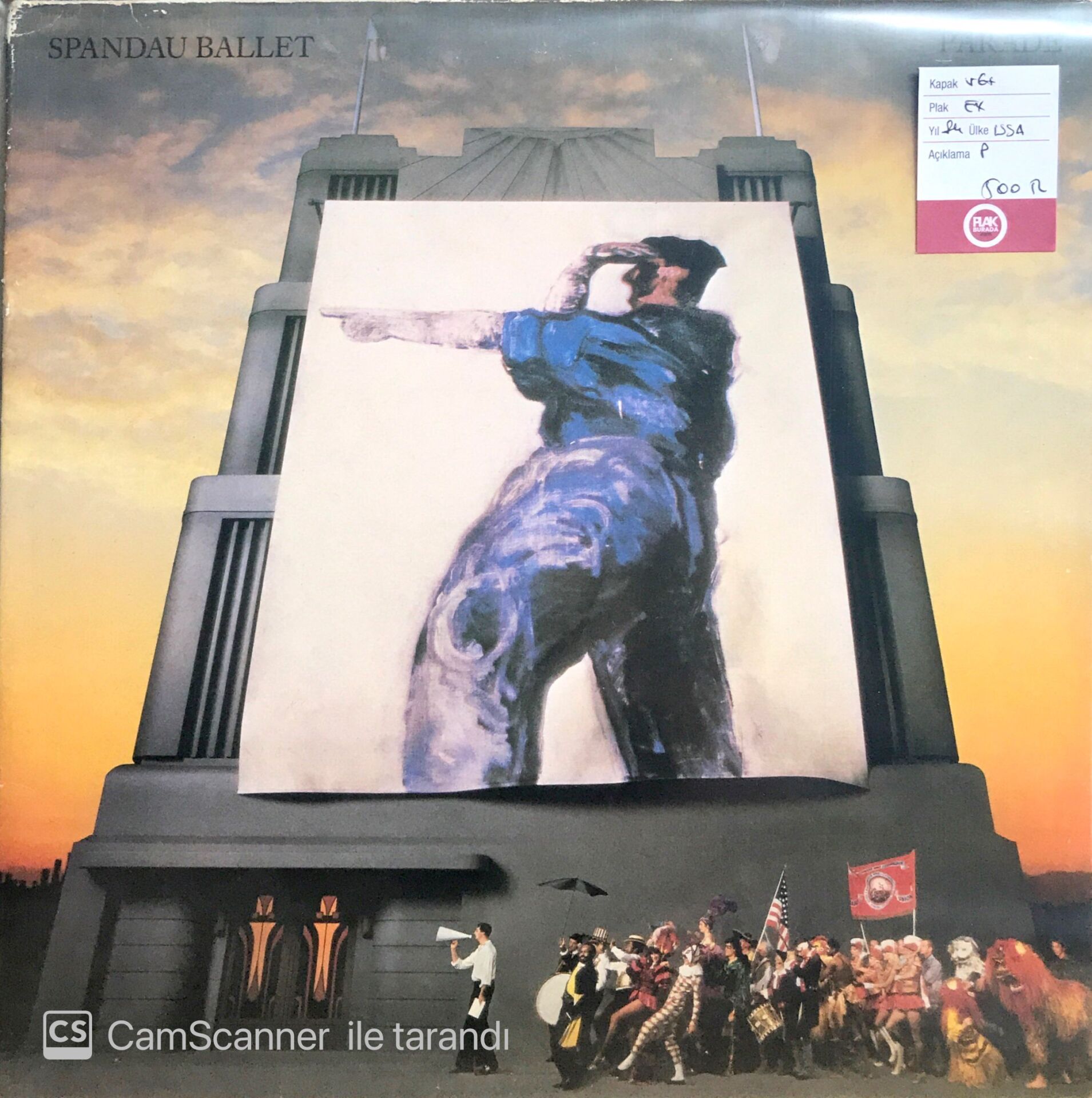 Spandau Ballet / Parade LP