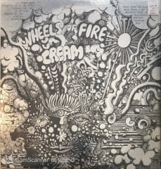 Cream Wheels Of Fire Double Japon Baskı LP
