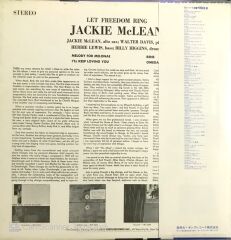 Jackie McLean - Let Freedom Ring LP
