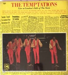 The Temptations - Live At London's Talk Of The Town LP