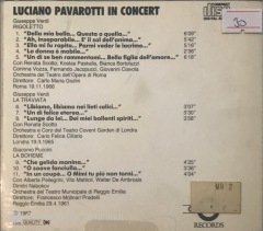 Luciano Pavarotti In Concert CD