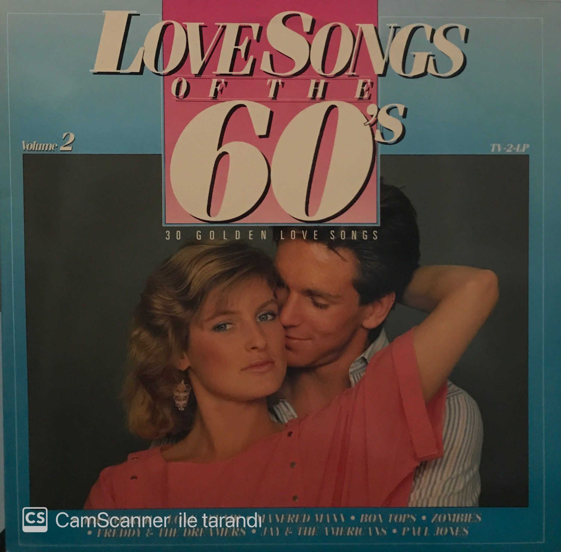 Love Songs Of The 60's Double LP