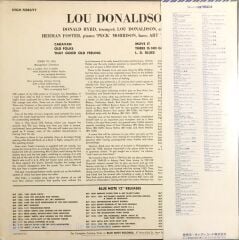Lou Donaldson Quintet LP