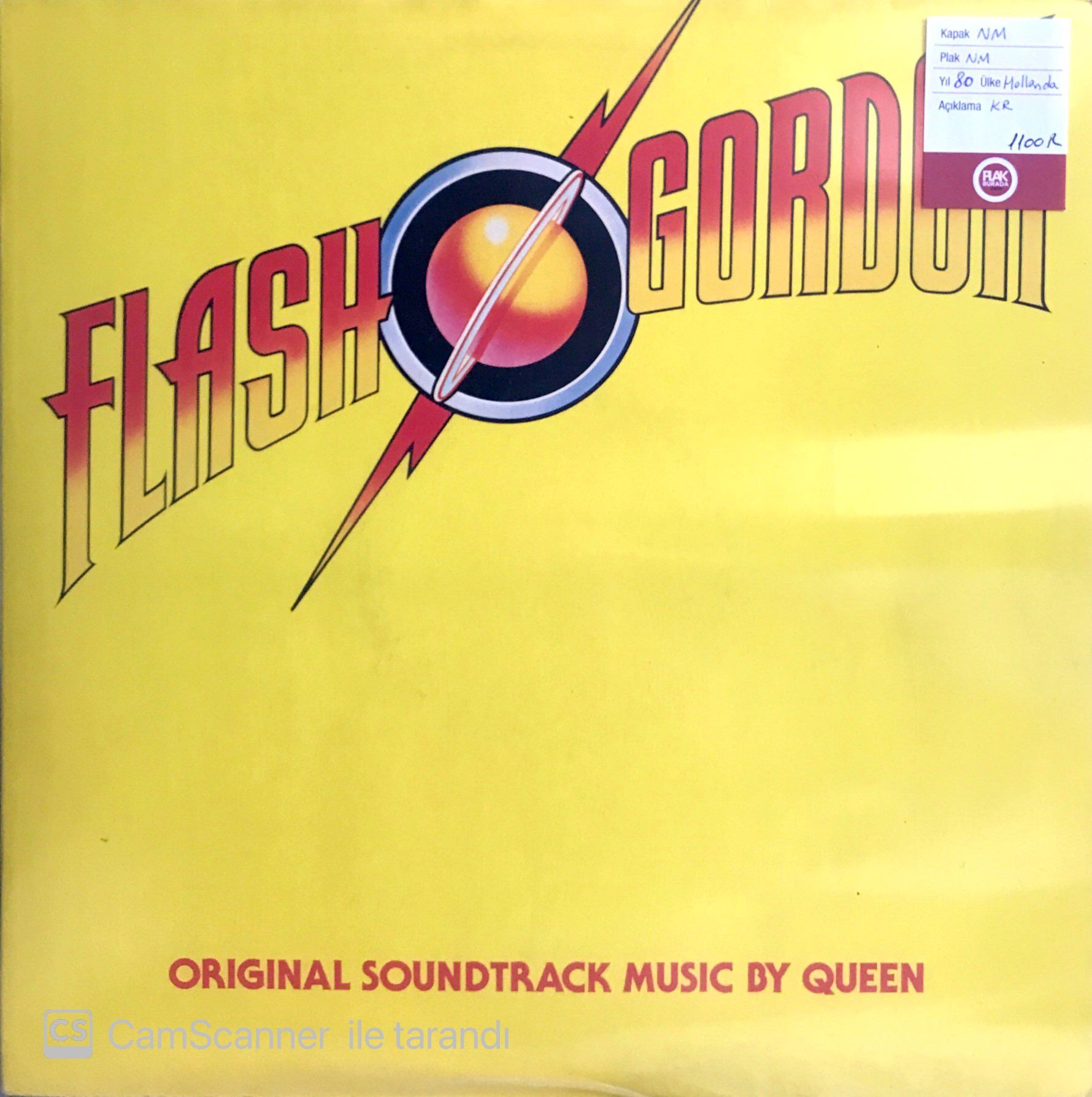 Flash Gordon / Original Soundtrack Music By Queen LP
