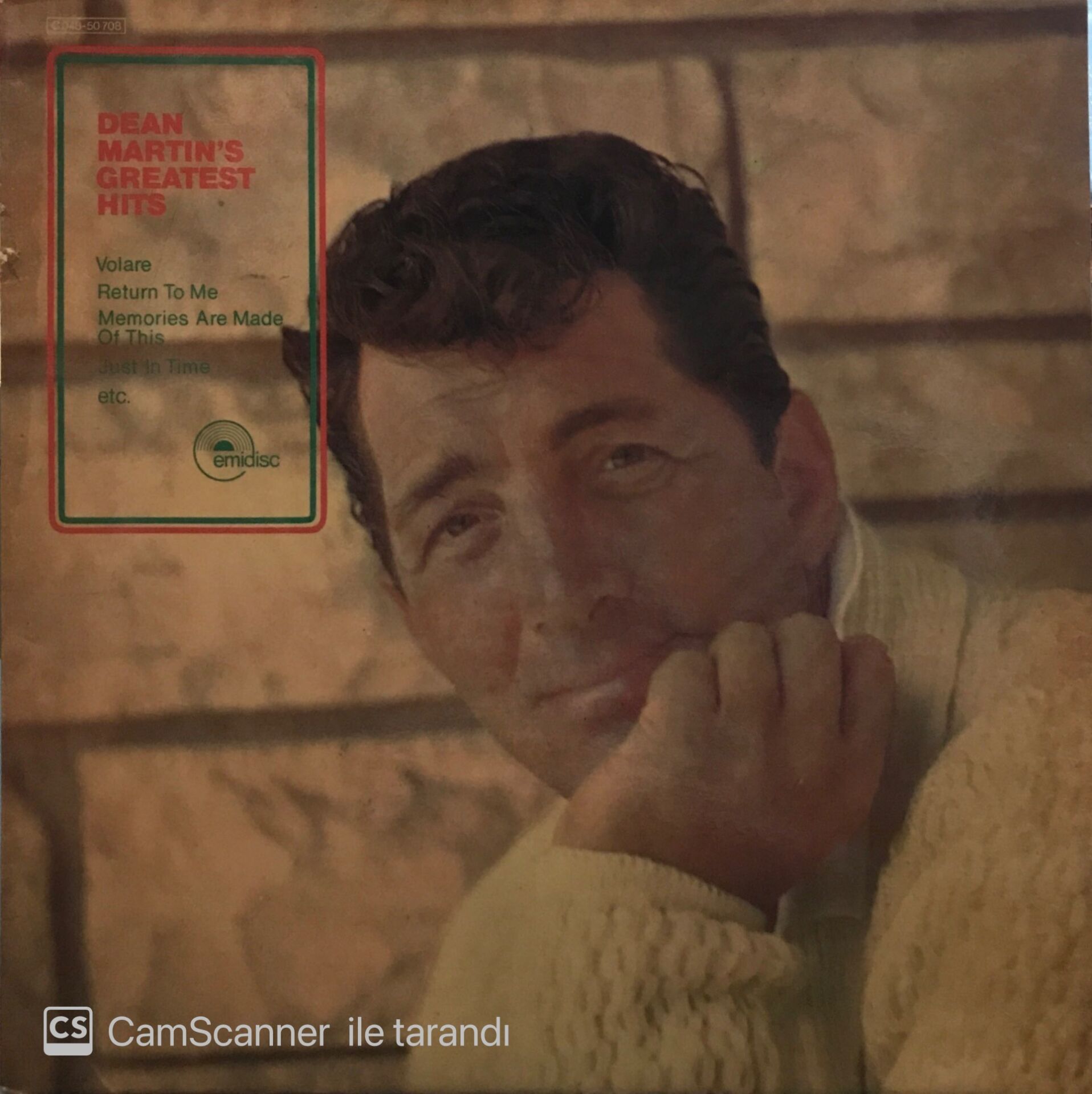 Dean Martin's Greatest Hits LP