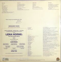 Lena Horne The Lady and her Music (2 LP) LP