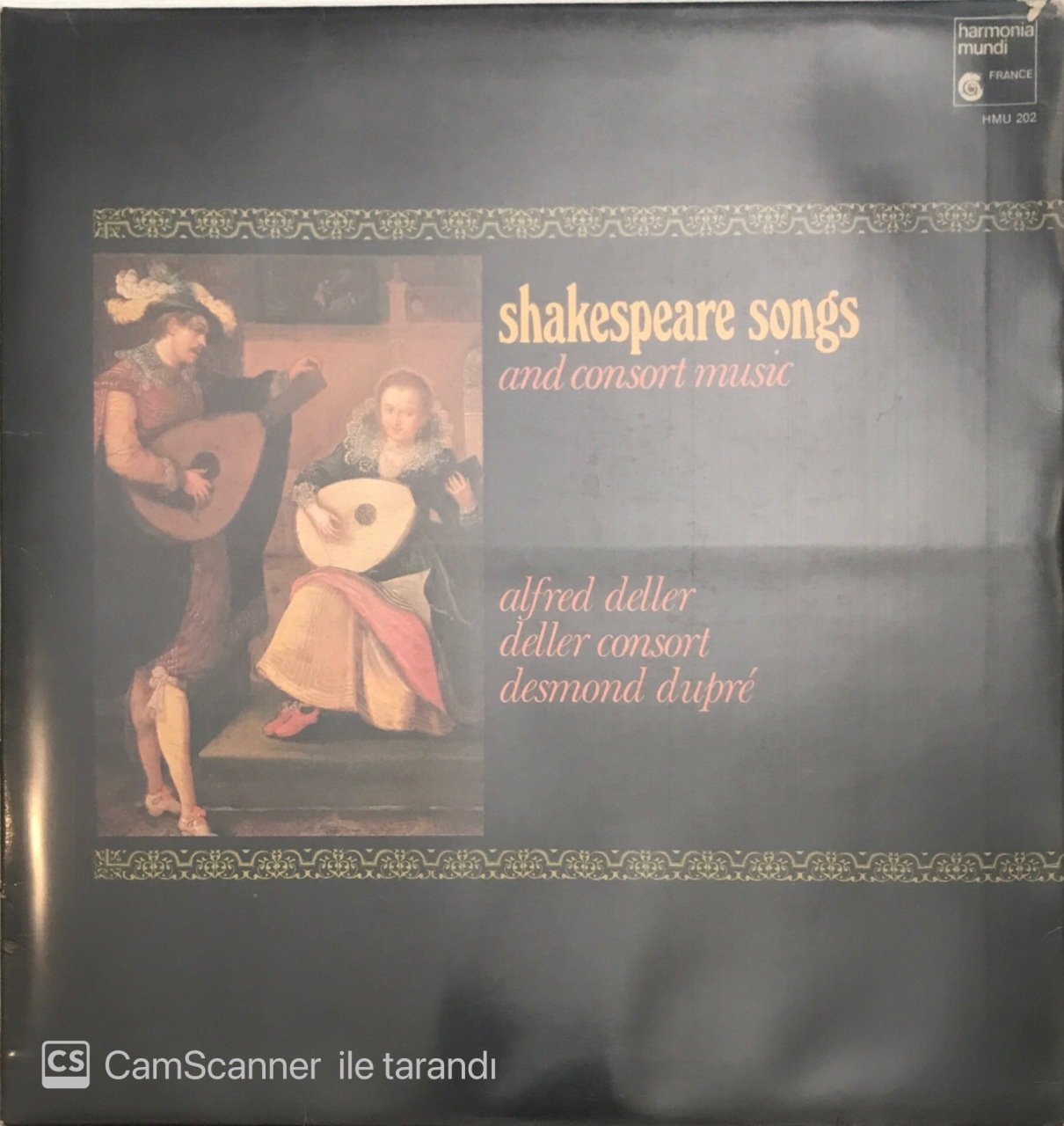Shakespeare Songs And Consort Music LP