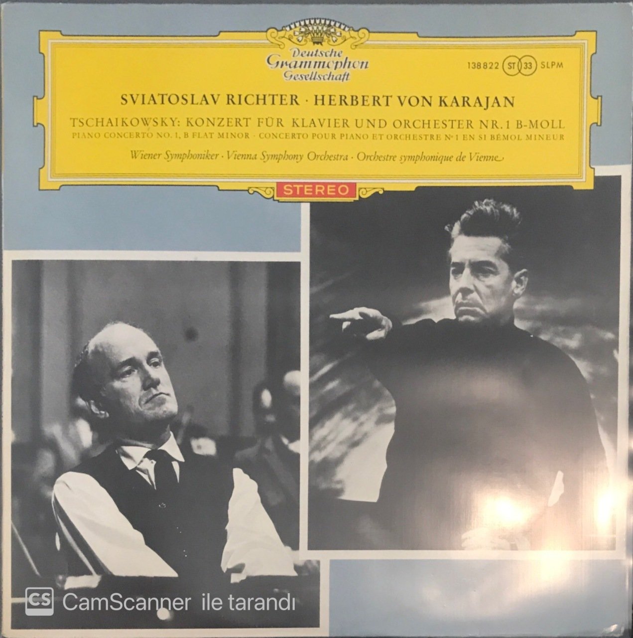 Sviatoslav Richter Herbert Von Karajan LP