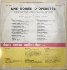 Une Soirée D'Opérette LP