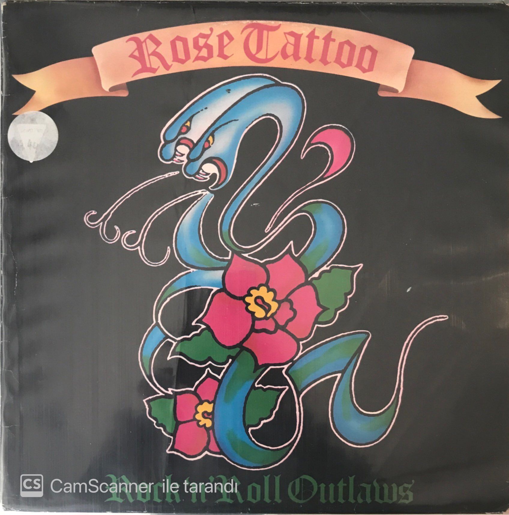 Rose Tattoo Rock'n'Roll Outlaws LP
