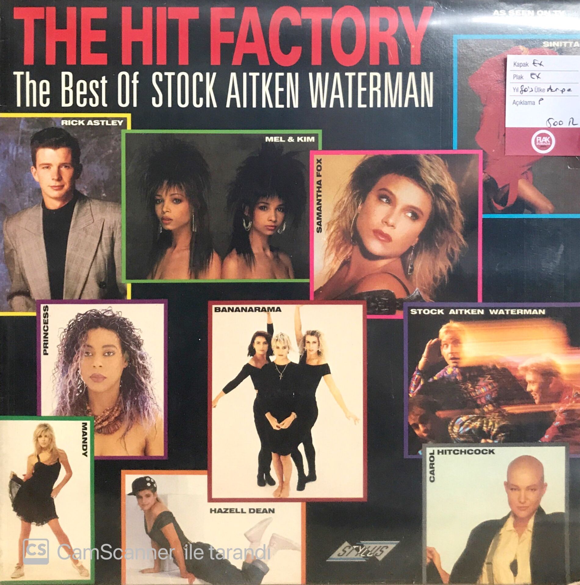 The Hit Factory / The Best Of Stock Aitken Waterman LP