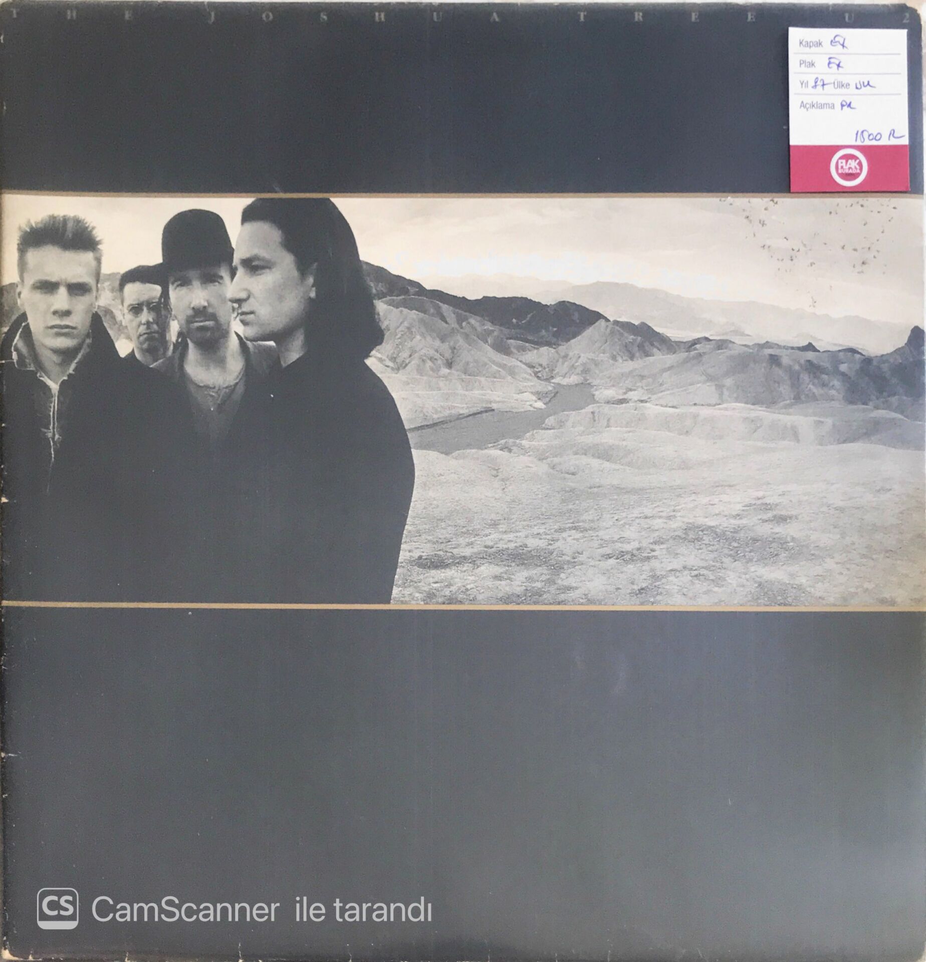 U2 - The Joshua Tree - LP