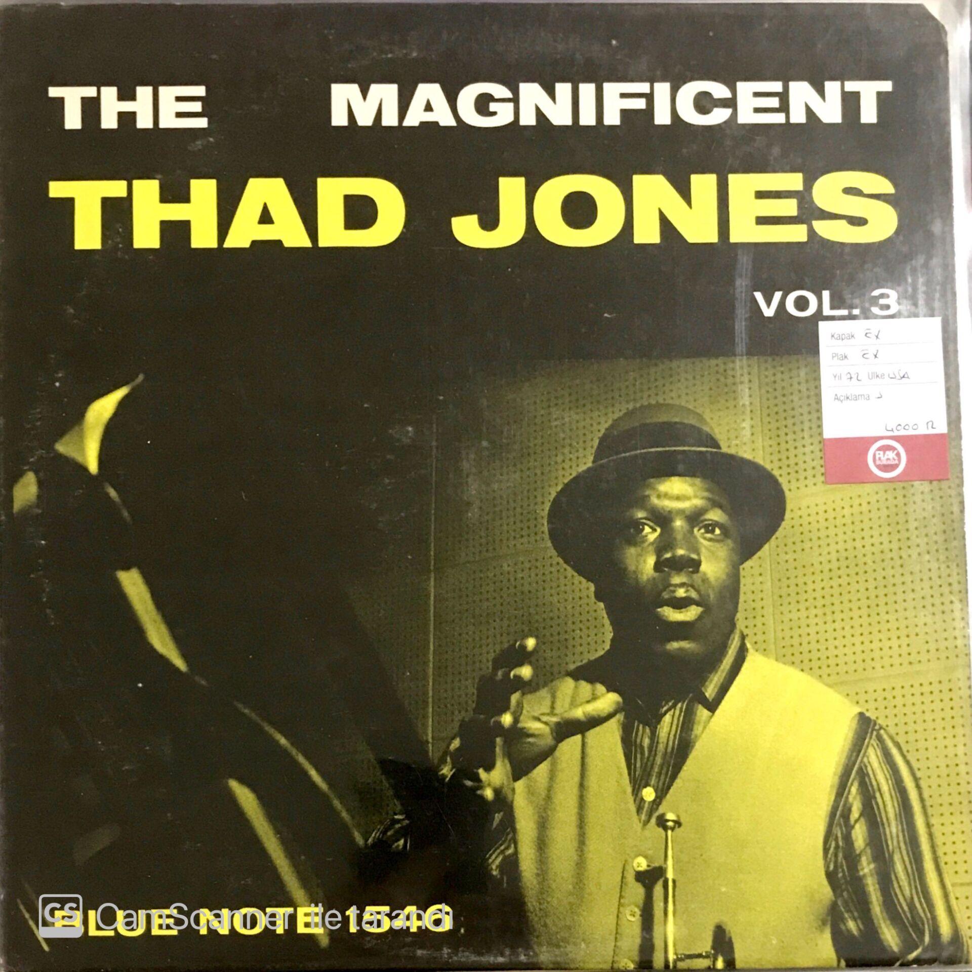 Thad Jones The Magnificent LP
