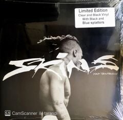 XXXTENTACION - Skins (Clear And Black Vinyl With Black And Blue Splatters) - LP