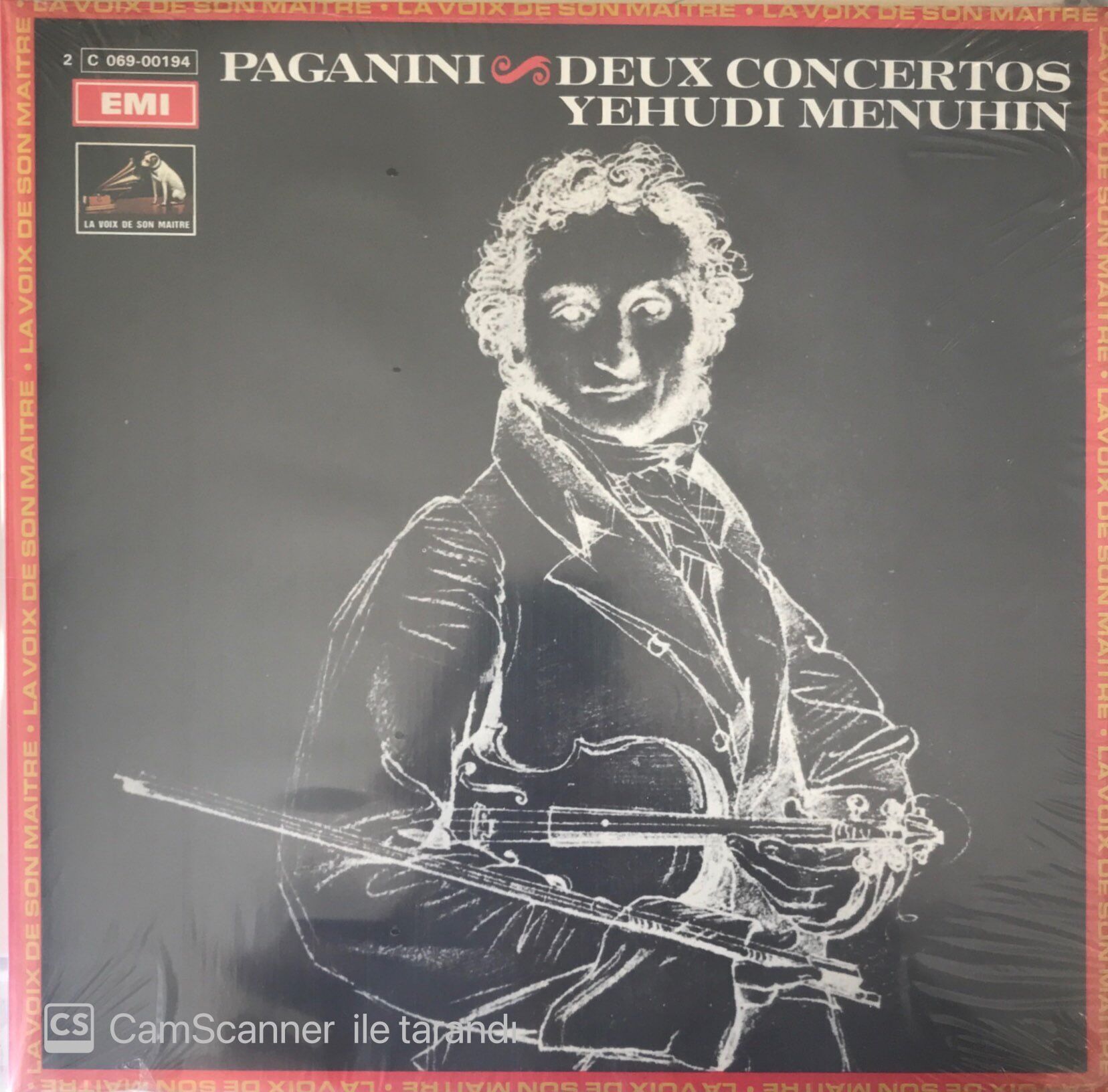 Paganını - Deux Concertos Yehudı Menuhın LP