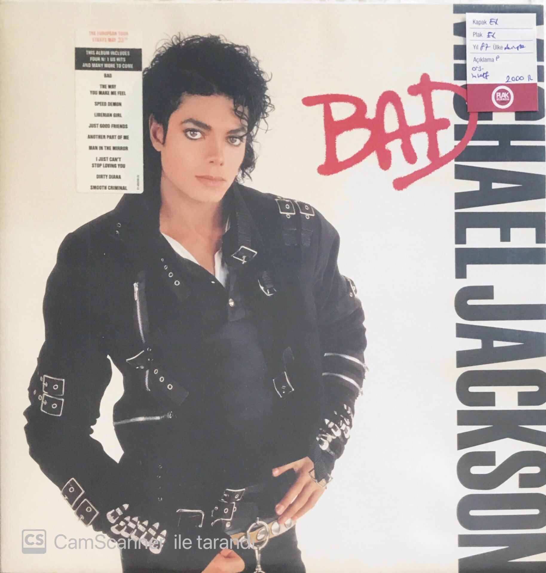 Michael Jackson - Bad  - LP
