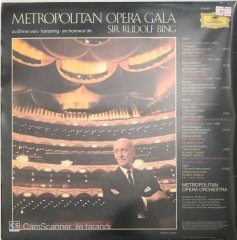 Metropolitan Opera Gala Sir Rudolf Bing LP