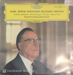 Karl Böhm Dirigiert Richard Strauss Berliner Philharmoniker LP