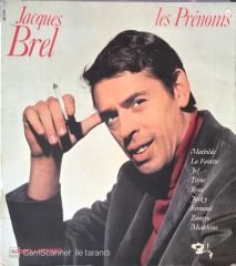 Jacques Brel - Les Prenoms LP