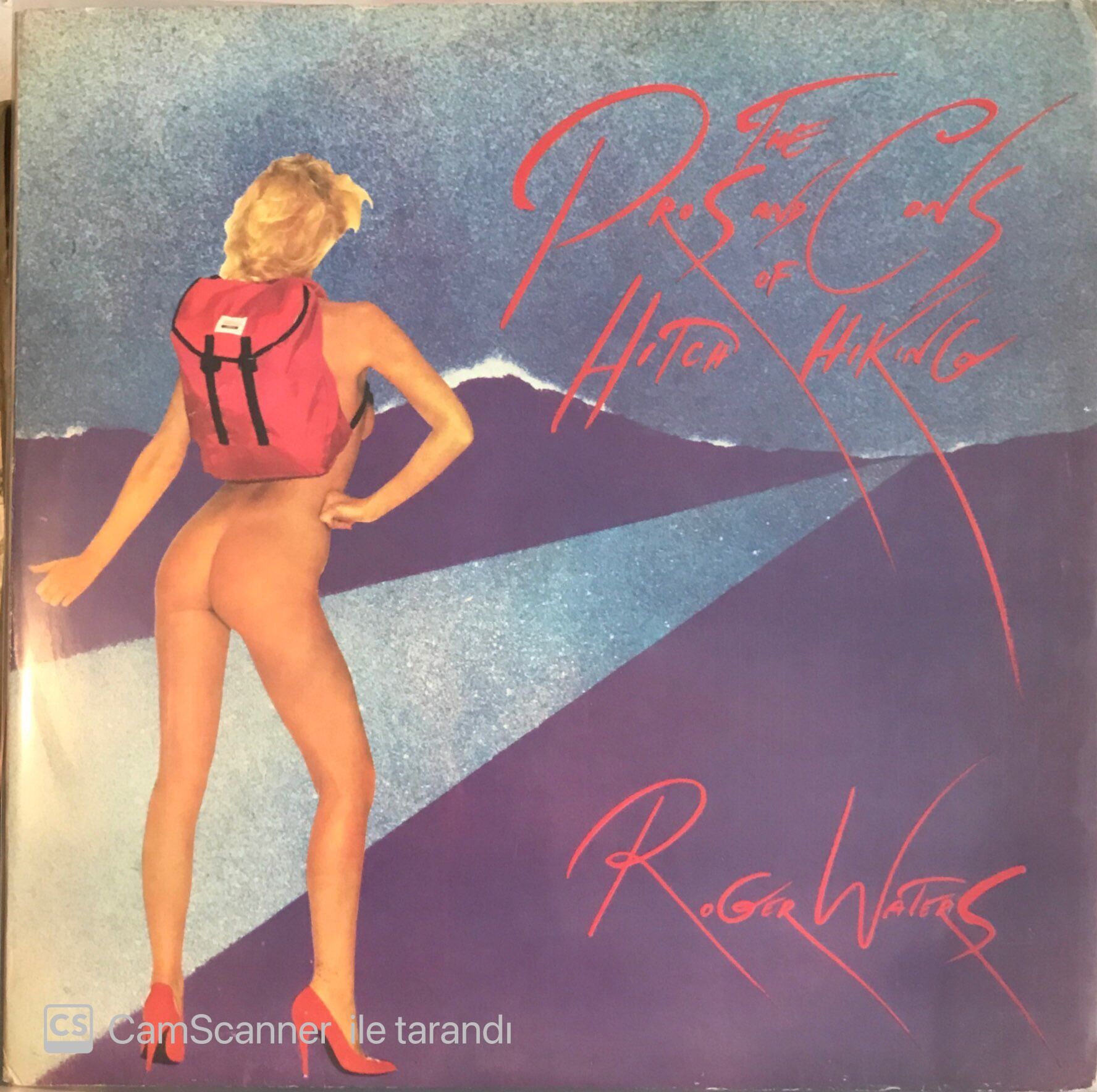 Roger Water The Pros And Cons Of Hitch Hiking LP