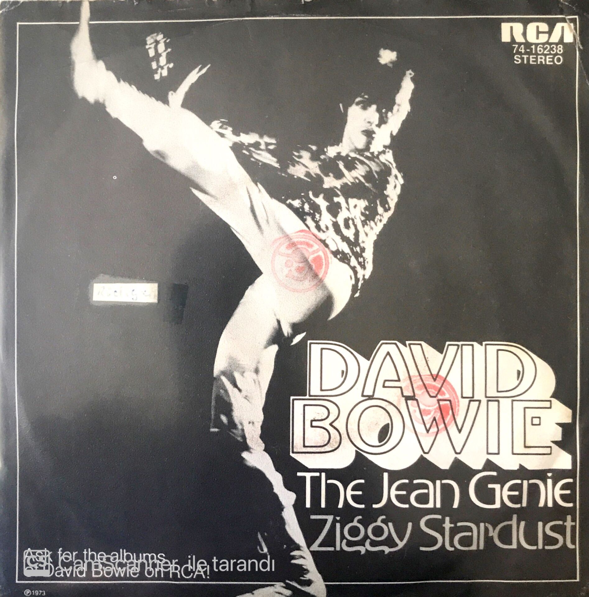 David Bowie / The Jean Genie 45'lik
