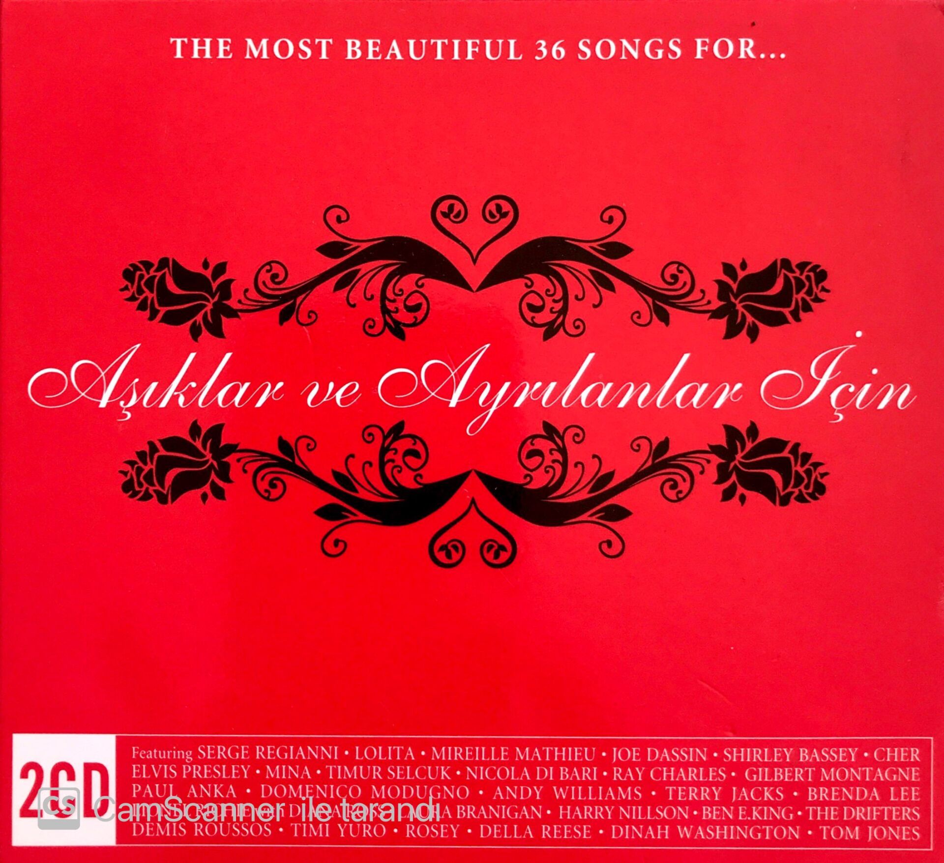 The Most Beautiful 36 Songs For - Aşıklar ve Ayrılanlar İçin 2 CD