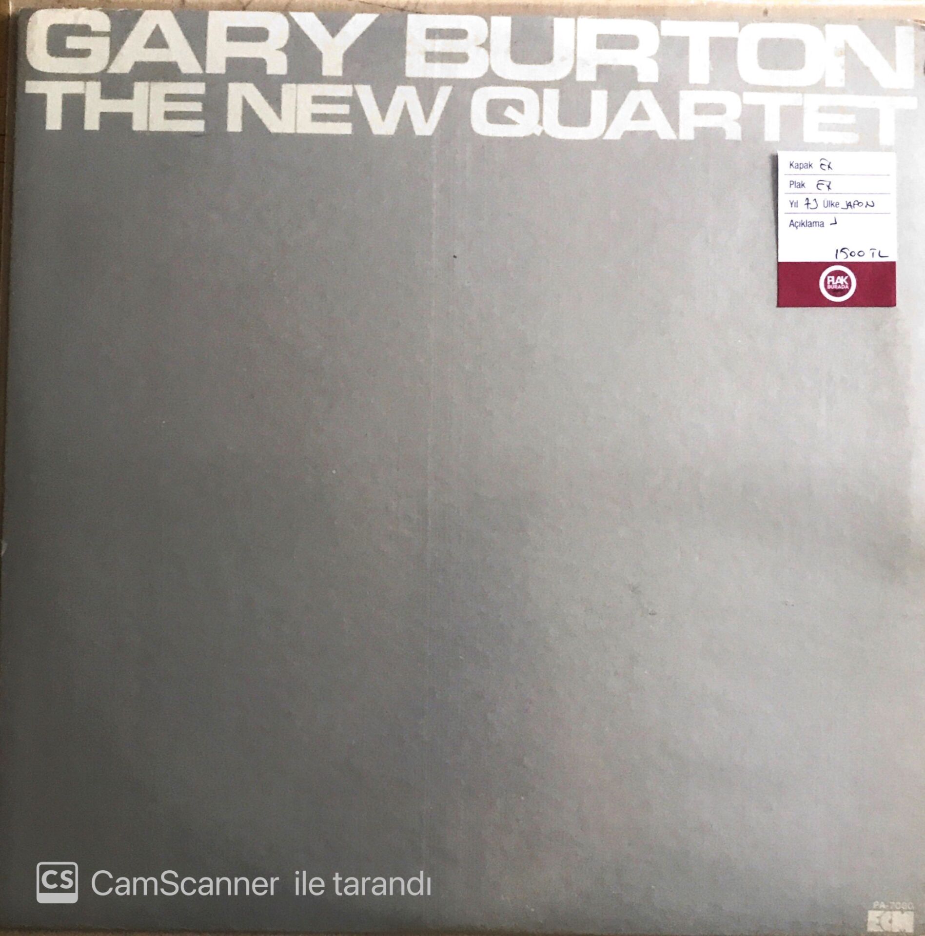 Gary Burton - The New Quartet - LP
