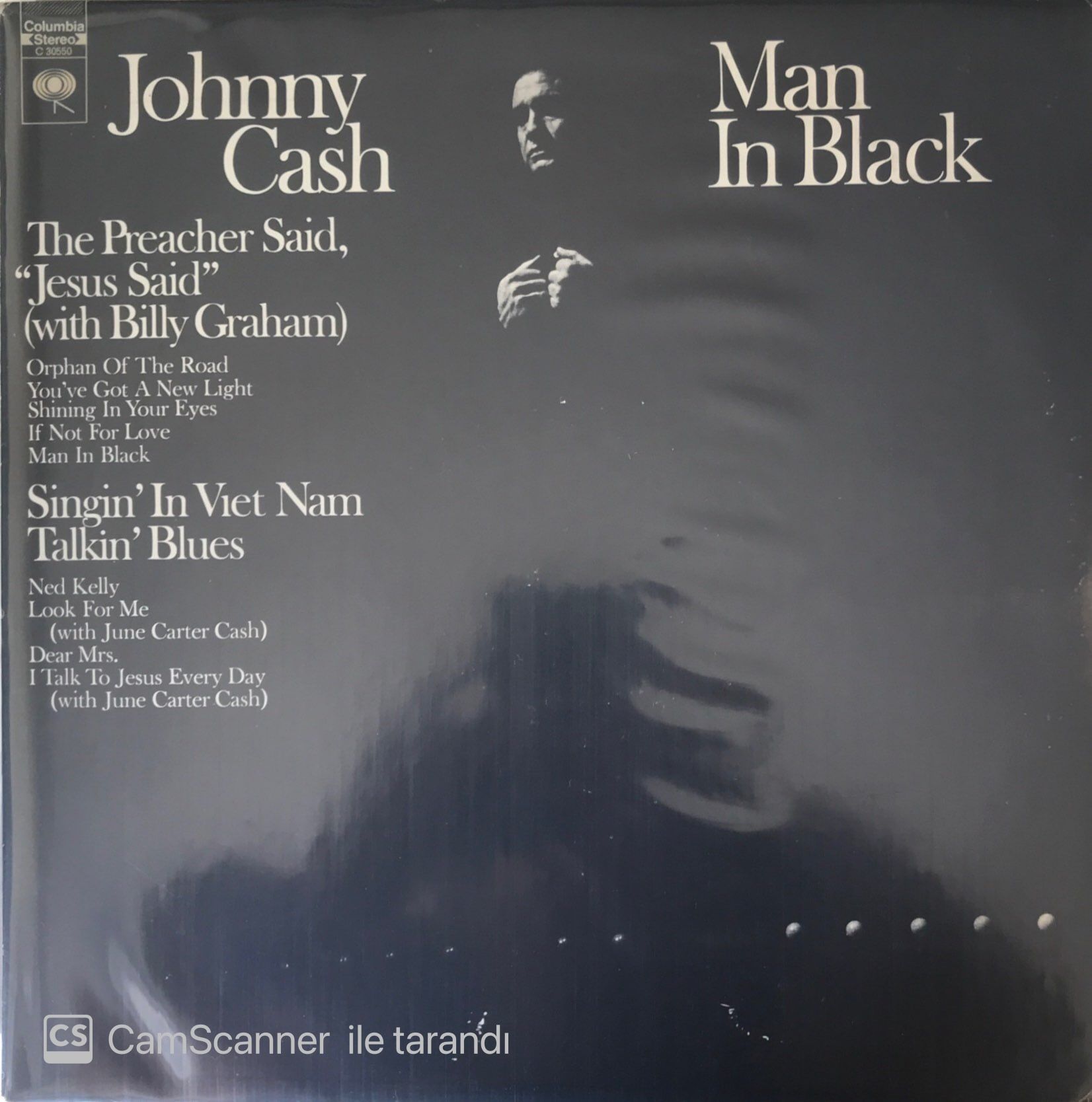 Johnny Cash - Man In Black LP